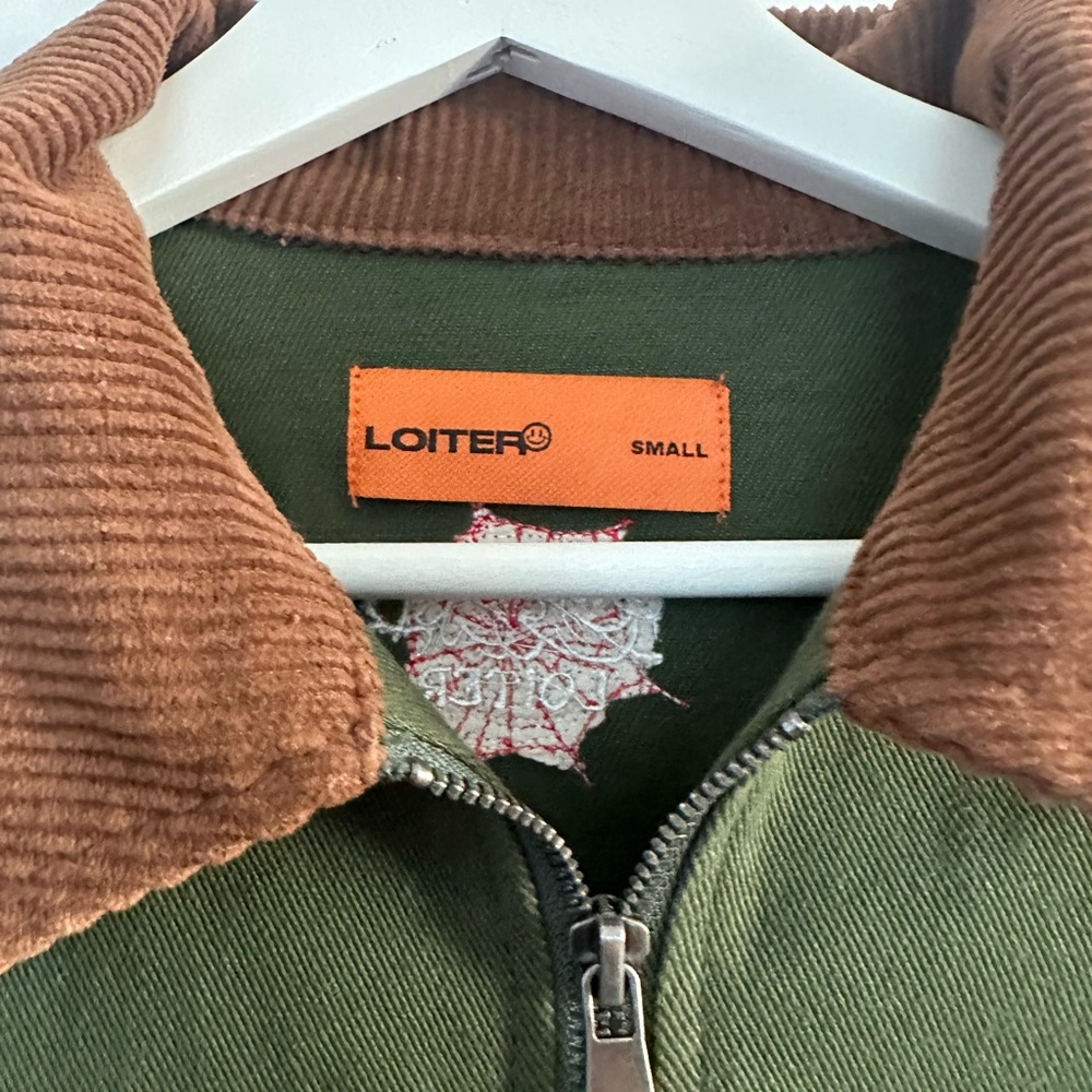 Loiter Patchwork Utility Jacket With Corduroy Col… - image 6